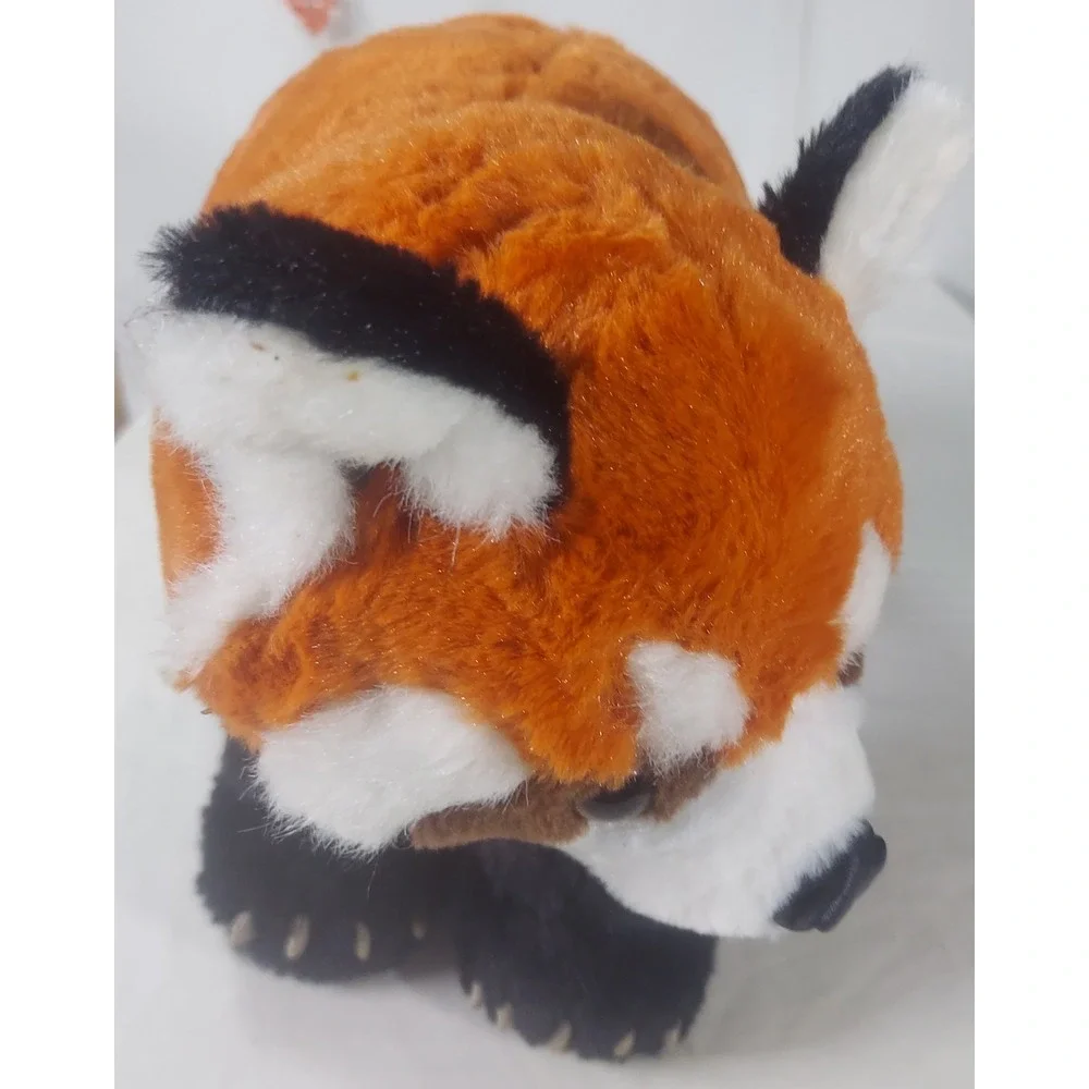 Melissa &‎ Doug Red Panda Lifelike Standing Plush Stuffed Animal Orange Black